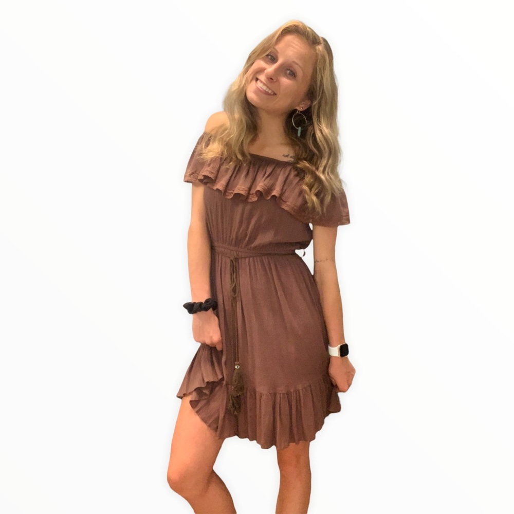 Anita Dress Brown